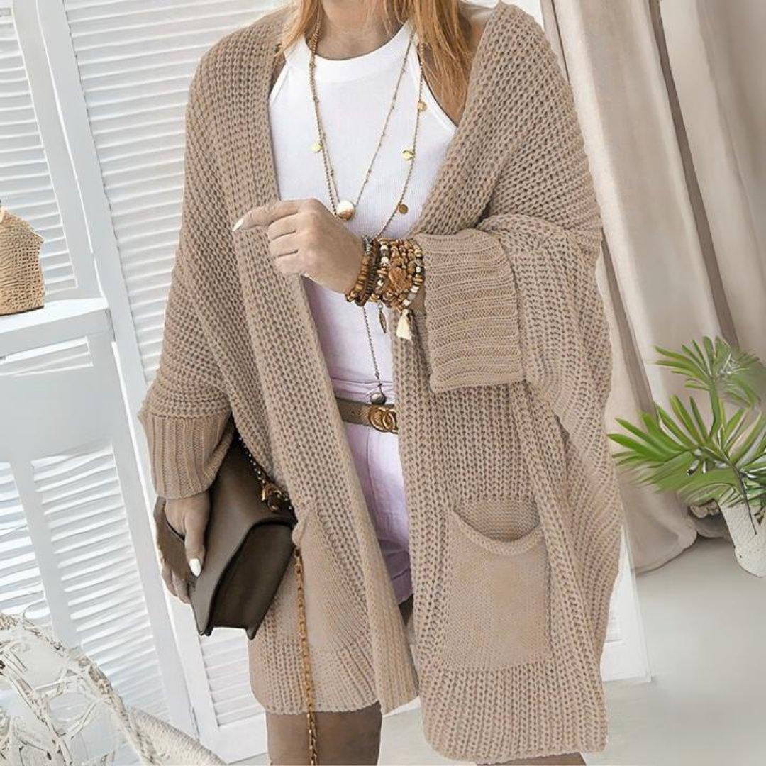 Drune | Oversize-Strickjacke mit vorderen Taschen
