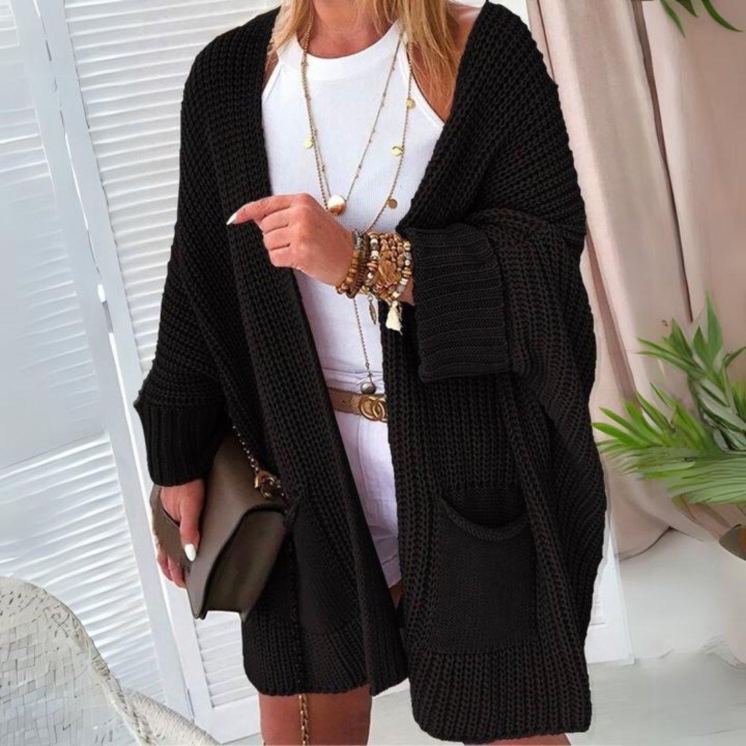 Drune | Oversize-Strickjacke mit vorderen Taschen
