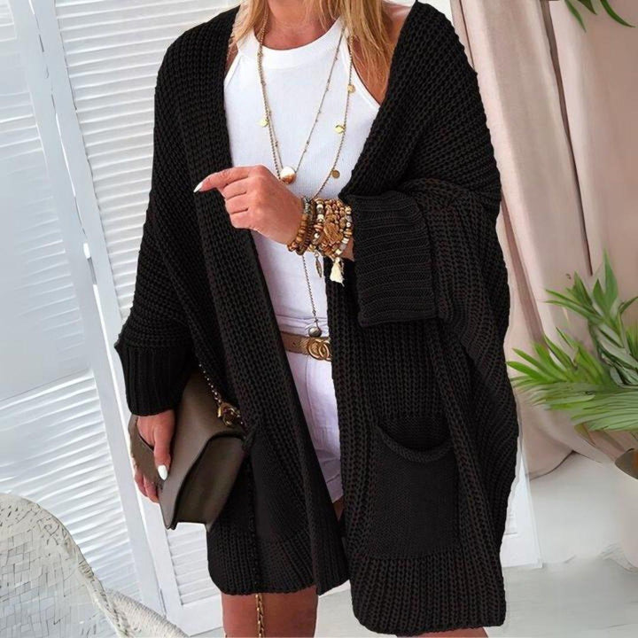 Drune | Oversize-Strickjacke mit vorderen Taschen