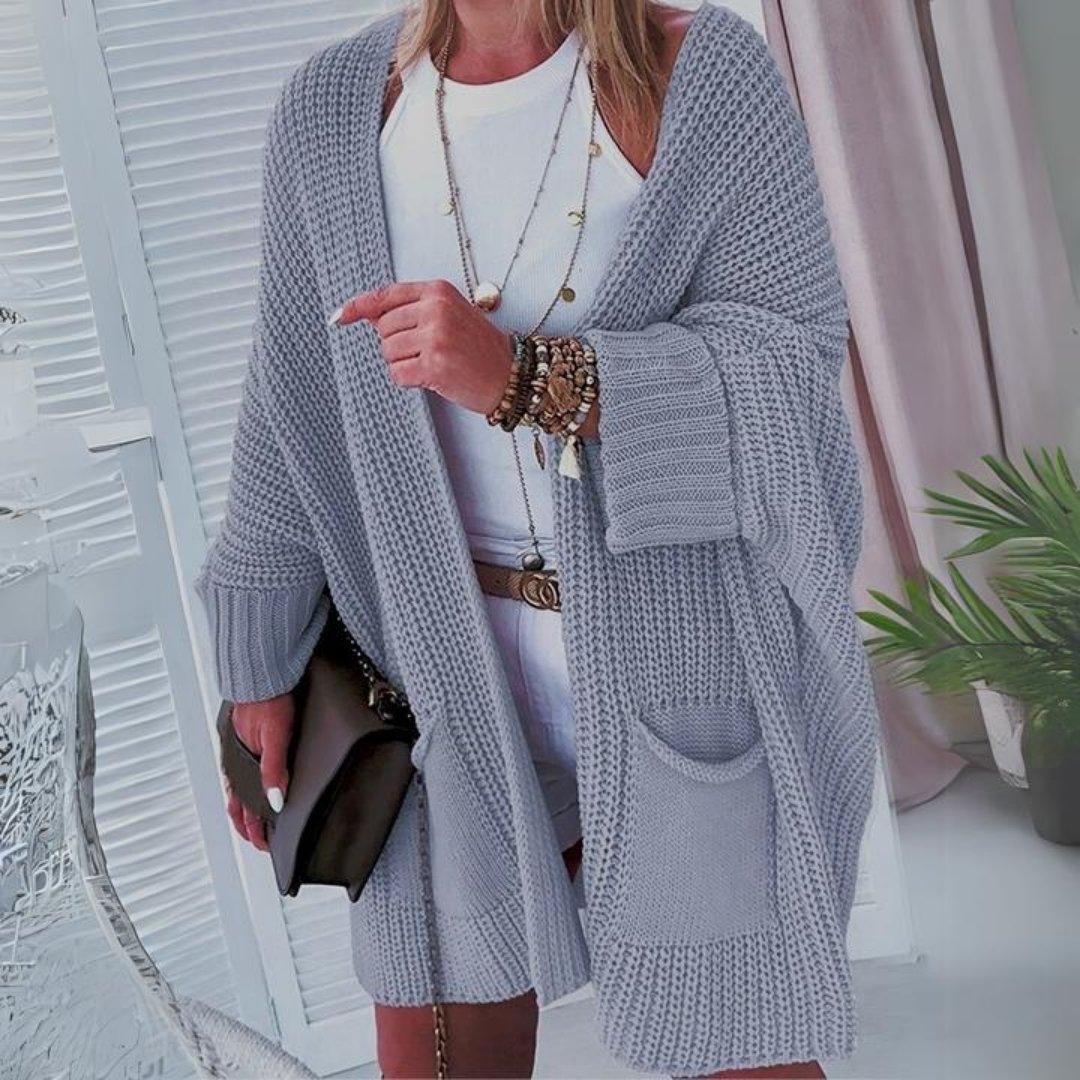 Drune | Oversize-Strickjacke mit vorderen Taschen