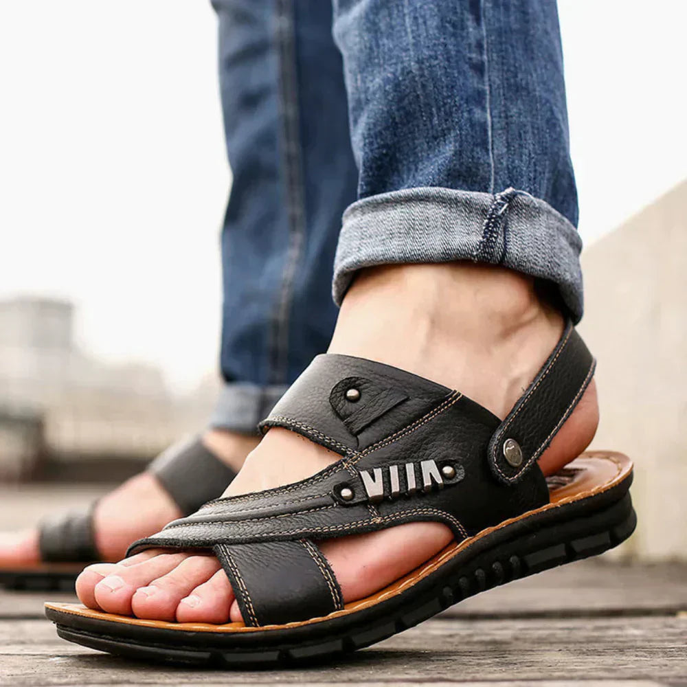 Drune | Hochwertige Orthopädische Sandalen für Männer