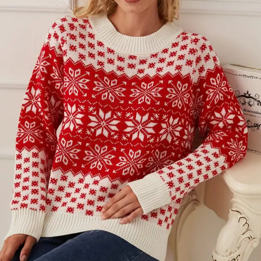 Drune | Modischer Weihnachtspulli für Damen