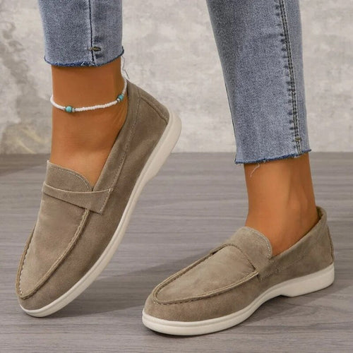 Drune | on Loafers - Wildleder Damen Slipper