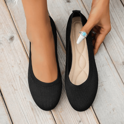 Drune | Sandalen Damen Orthopädische Sandalen Flache Loafers Bequem