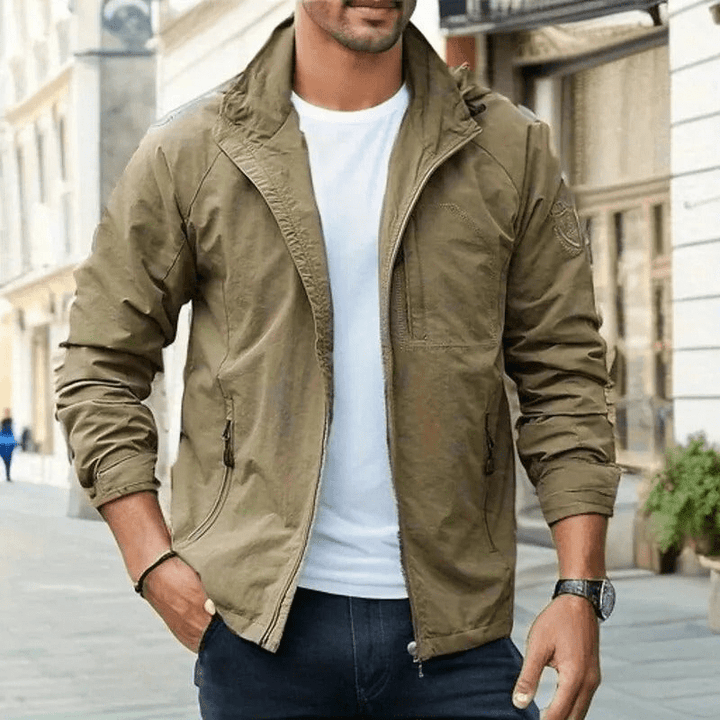 Drune | Wasserfest Atmungsaktiv Cargo Stil Herren Sommerjacke