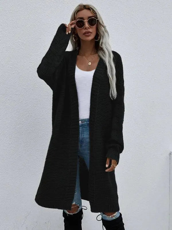 Drune | Strick Lang Frauen Strickjacke Pullover