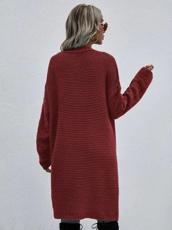 Drune | Strick Lang Frauen Strickjacke Pullover