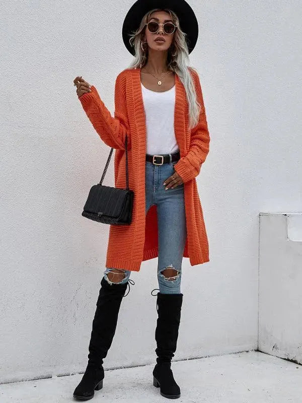Drune | Strick Lang Frauen Strickjacke Pullover