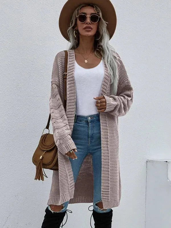 Drune | Strick Lang Frauen Strickjacke Pullover