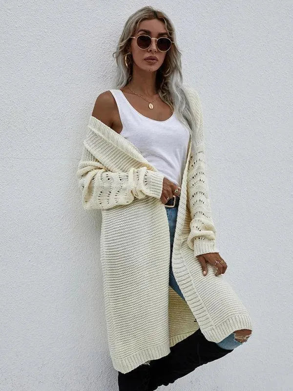 Drune | Strick Lang Frauen Strickjacke Pullover