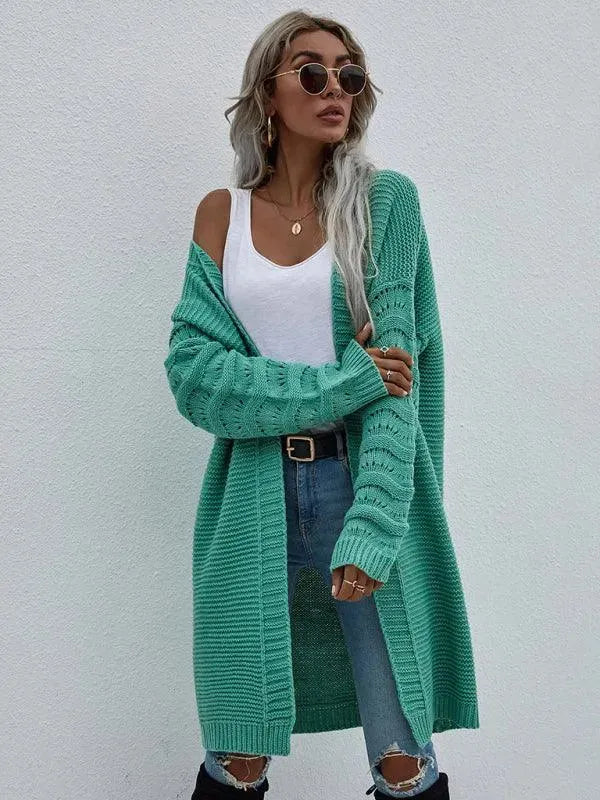 Drune | Strick Lang Frauen Strickjacke Pullover