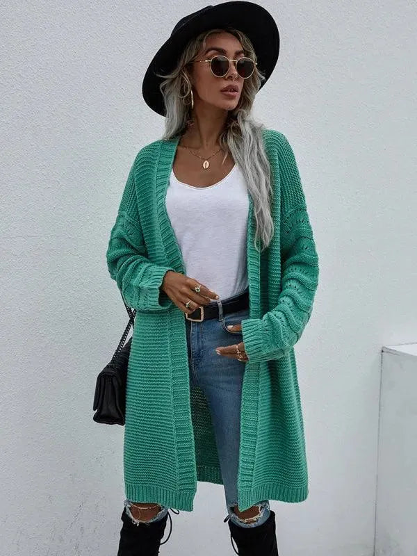 Drune | Strick Lang Frauen Strickjacke Pullover