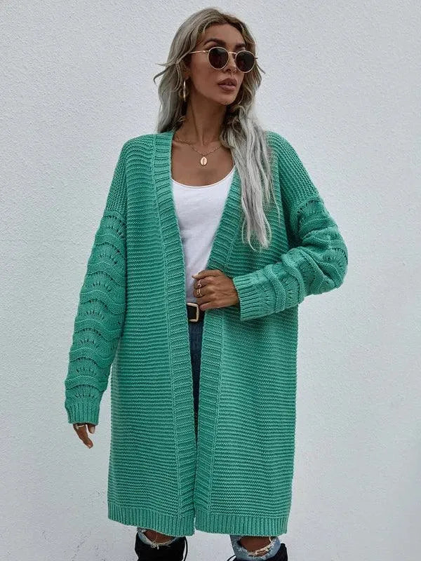 Drune | Strick Lang Frauen Strickjacke Pullover