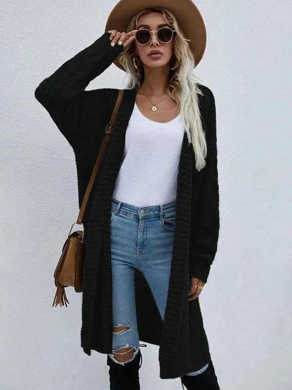 Drune | Strick Lang Frauen Strickjacke Pullover