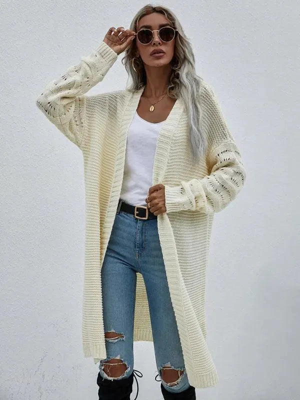 Drune | Strick Lang Frauen Strickjacke Pullover