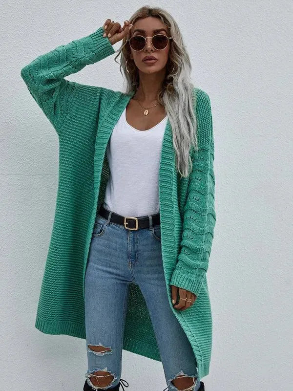 Drune | Strick Lang Frauen Strickjacke Pullover