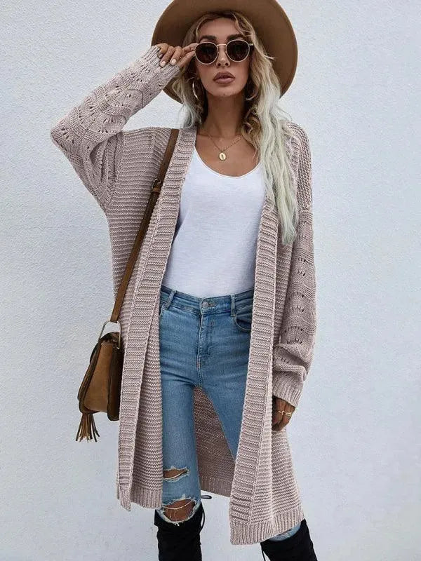 Drune | Strick Lang Frauen Strickjacke Pullover