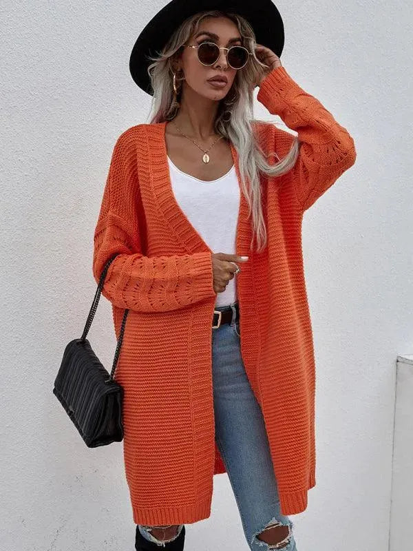 Drune | Strick Lang Frauen Strickjacke Pullover
