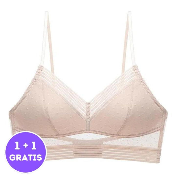 Drune | Bequemer Push up Bh Mit Niedrigem Rücken