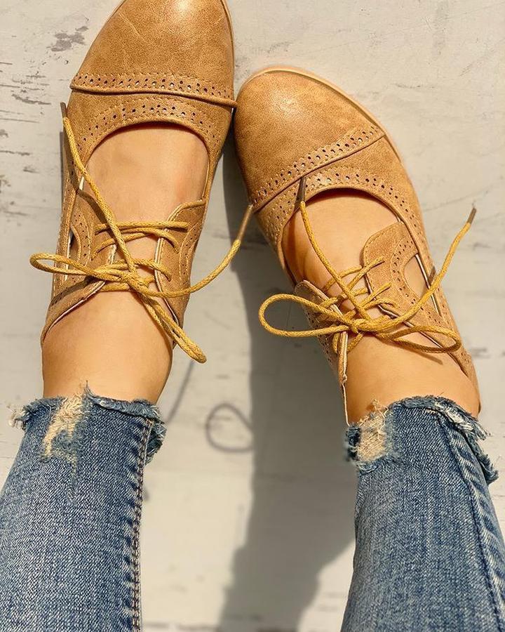 Drune | Weinlese Schuhe für Damen Stilvolle Komfortschuhe Im Retro Look