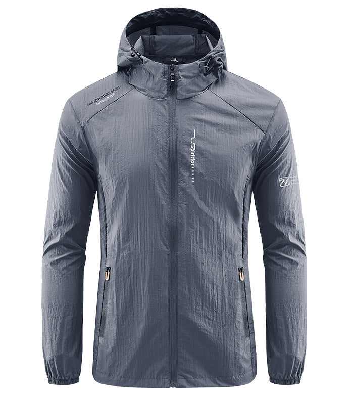 Drune | Leichte und lässige Softshell-Jacke mit Kapuze für Herren - Perfekt für Herbst/Winter