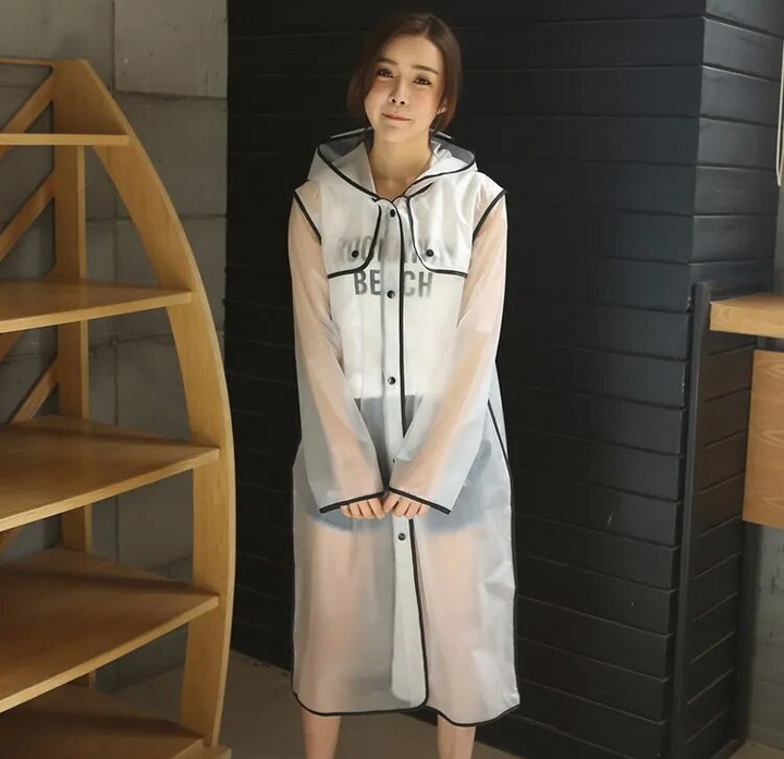 Drune | Transparente Regenjacke