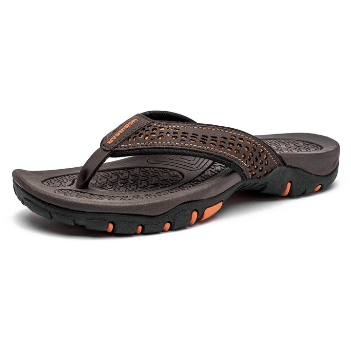 Drune | Herren Schwarz Outdoor Sandalen Robust