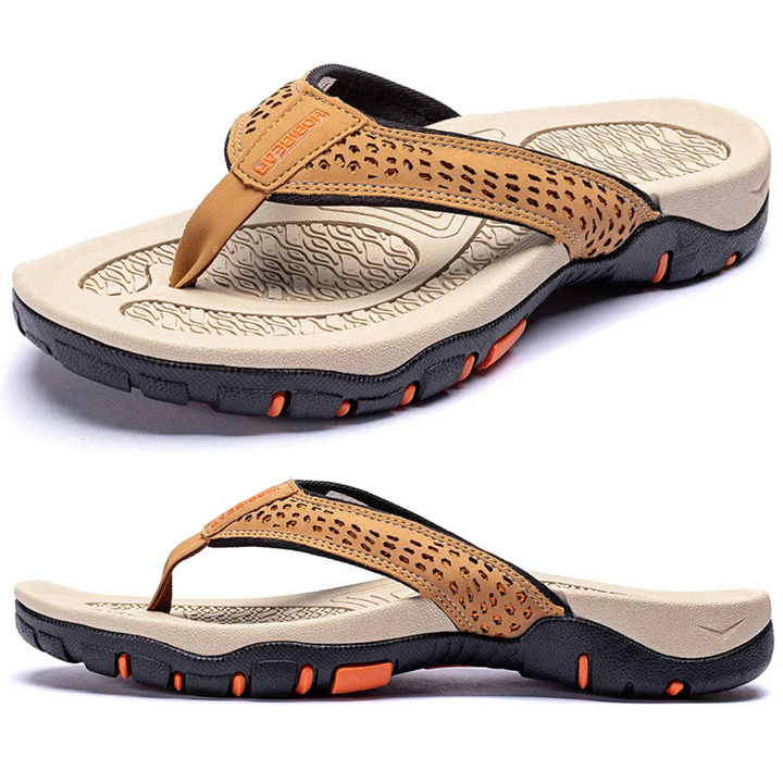 Drune | Herren Schwarz Outdoor Sandalen Robust