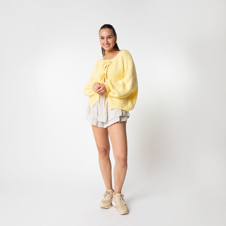 Drune | Strickjacke Mit Schleifen