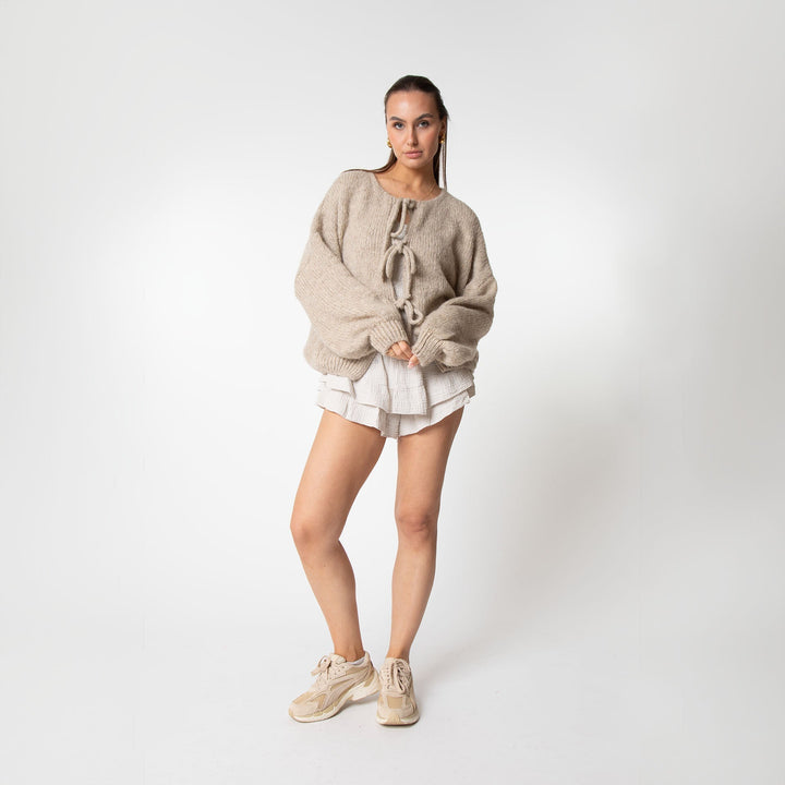 Drune | Strickjacke Mit Schleifen