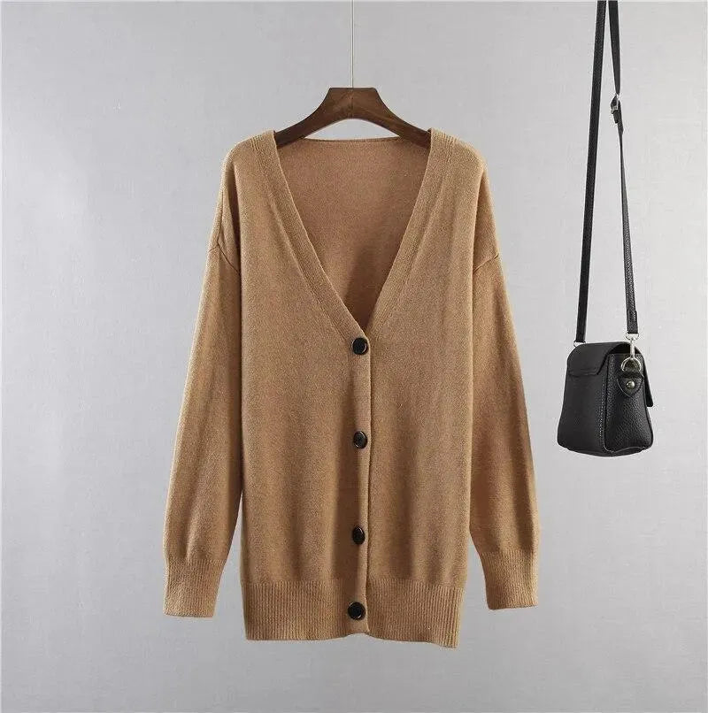 Drune | Übergroßer Strickjacke Pullover für Frauen