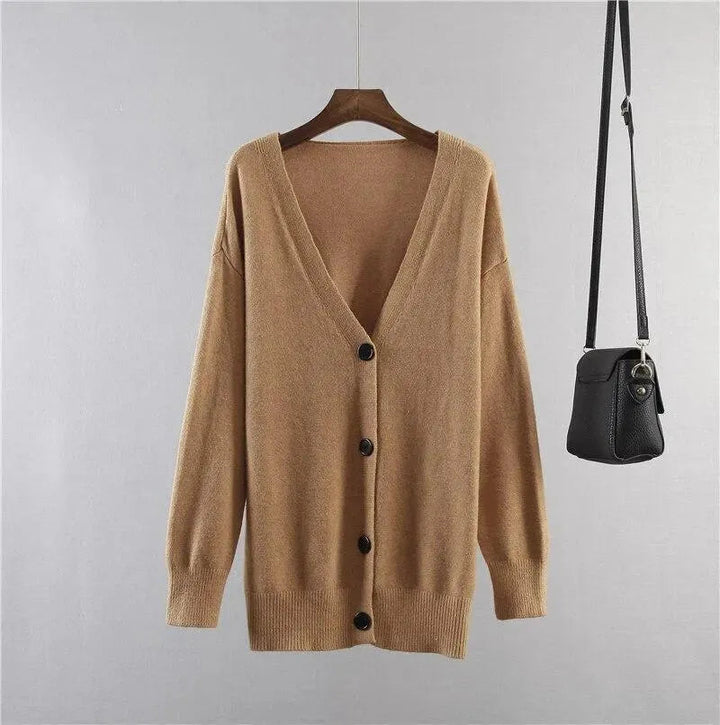 Drune | Übergroßer Strickjacke Pullover für Frauen
