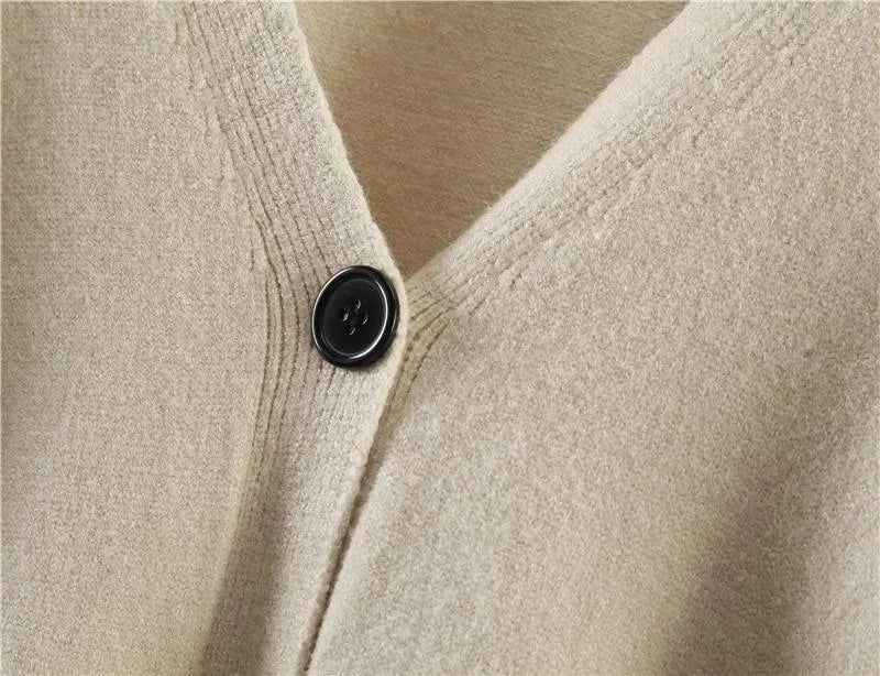 Drune | Übergroßer Strickjacke Pullover für Frauen
