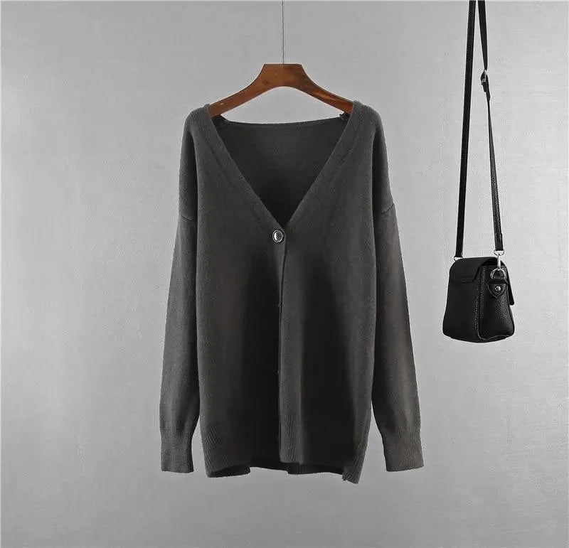 Drune | Übergroßer Strickjacke Pullover für Frauen