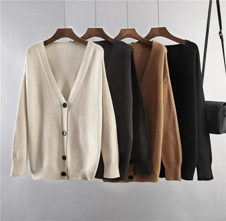 Drune | Übergroßer Strickjacke Pullover für Frauen