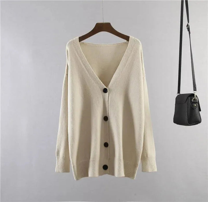 Drune | Übergroßer Strickjacke Pullover für Frauen