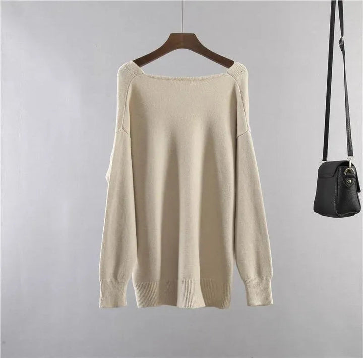 Drune | Übergroßer Strickjacke Pullover für Frauen