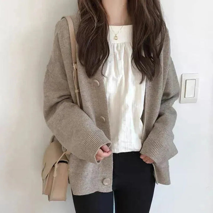 Drune | Übergroßer Strickjacke Pullover für Frauen