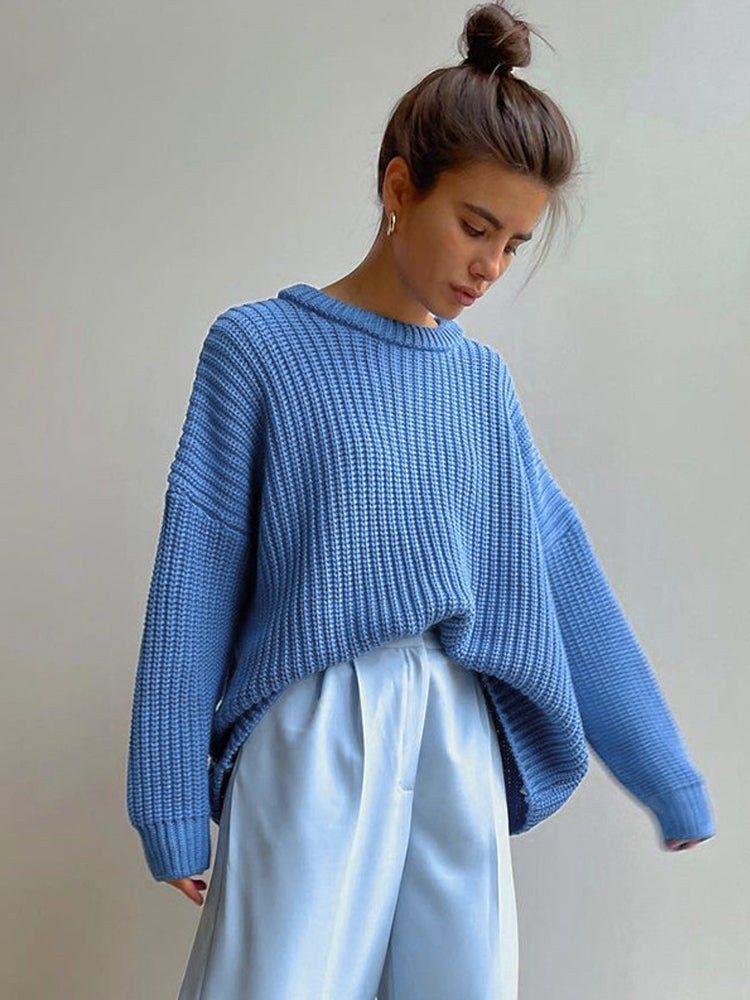 Drune | Übergröße Grobstrickpullover für Damen