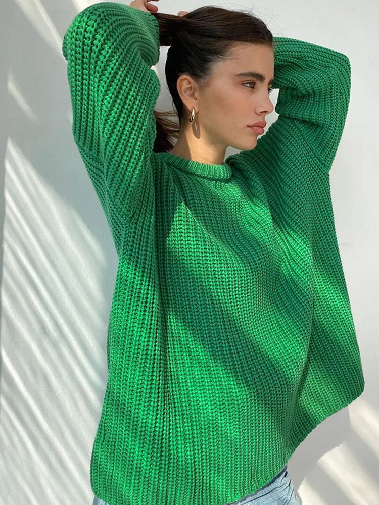 Drune | Übergröße Grobstrickpullover für Damen