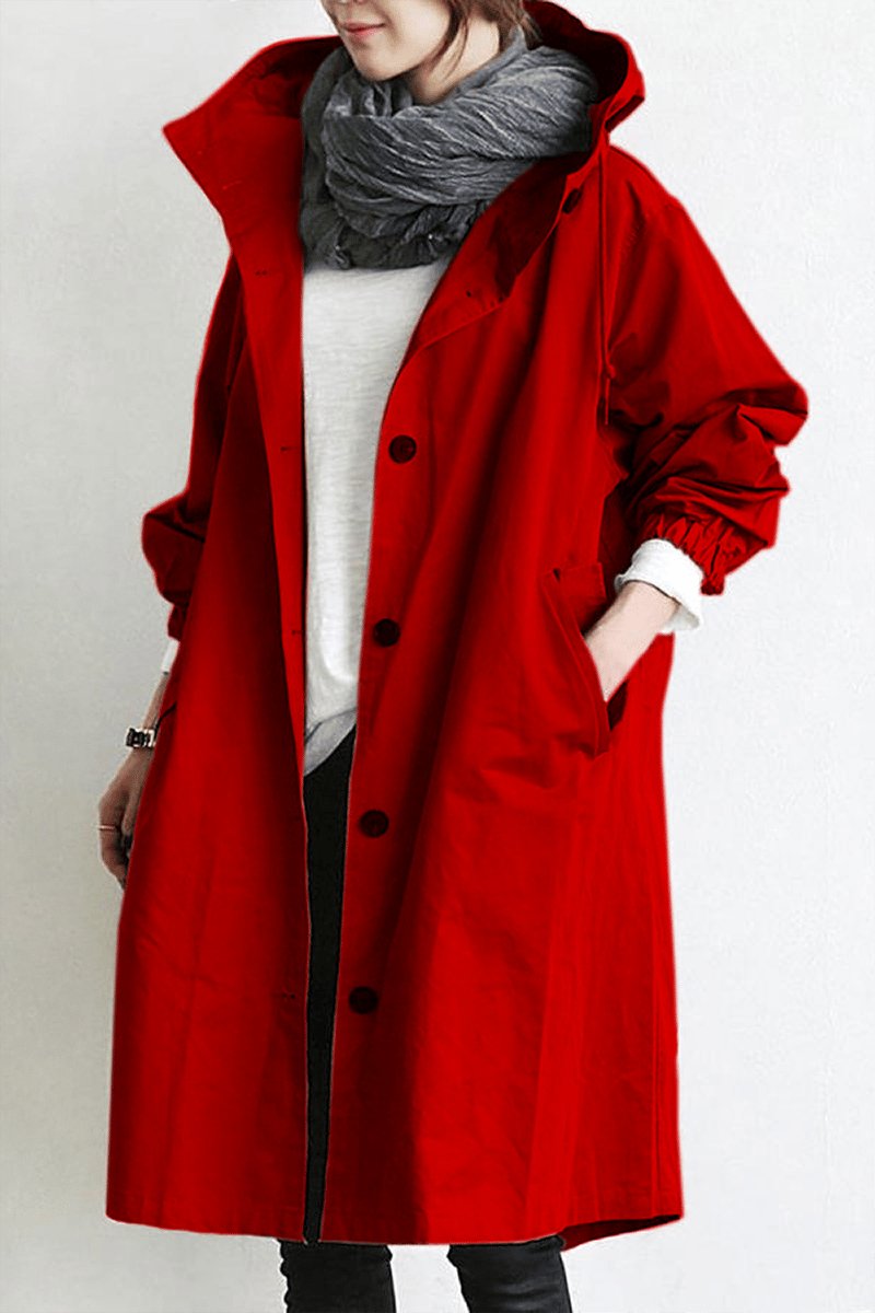 Drune | Regenbogen Parka Trenchcoat