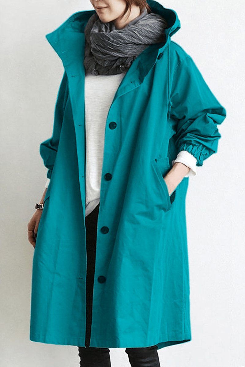 Drune | Regenbogen Parka Trenchcoat