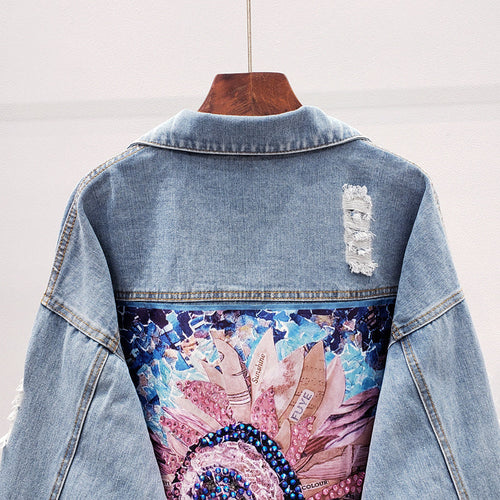 Drune | Oversized Damen Denim Jacke