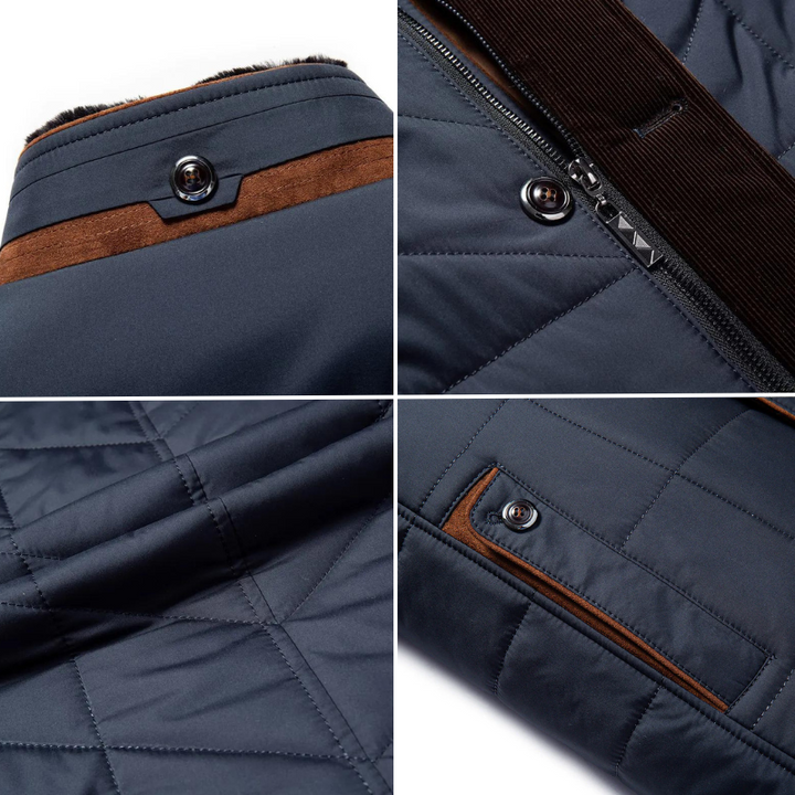 Drune | Wattierte Herren-Winterjacke mit Premium-Isolierungstechnologie