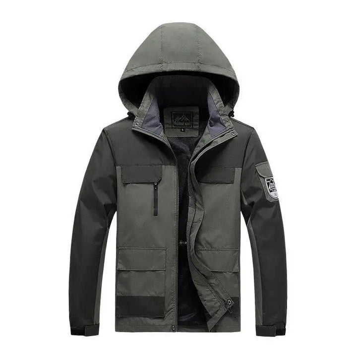 Drune | Herren Parka - Military Green Windbreaker