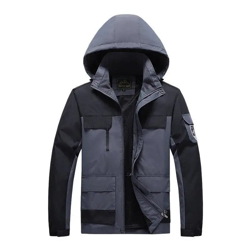 Drune | Herren Parka - Military Green Windbreaker