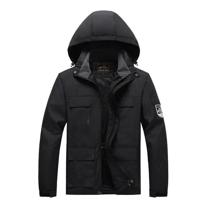 Drune | Herren Parka - Military Green Windbreaker