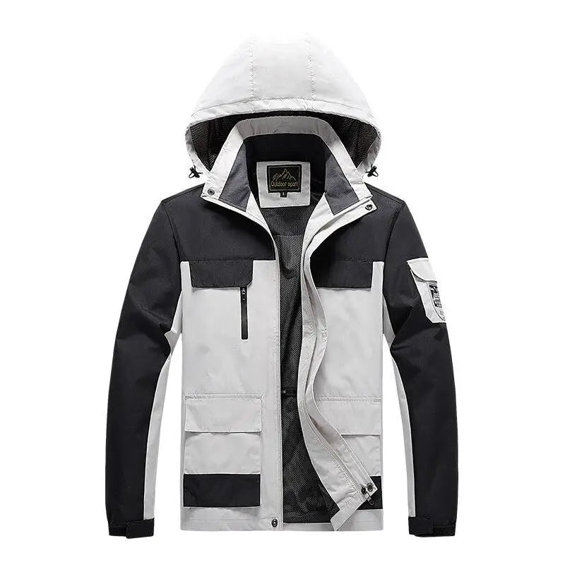 Drune | Herren Parka - Military Green Windbreaker