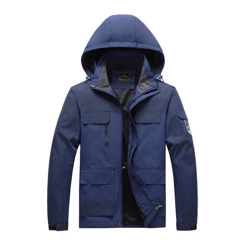 Drune | Herren Parka - Military Green Windbreaker