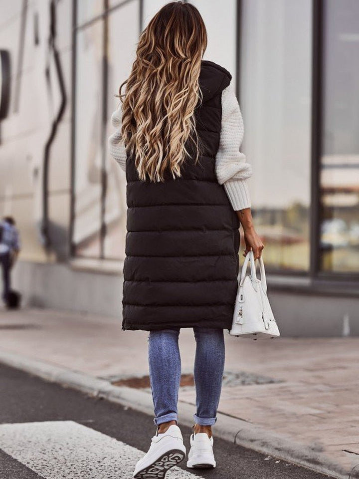 Drune | langes Gilet für Damen - schlank und bequem